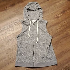 BCBG Zip-Up, Hooded Vest